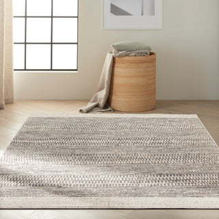 Calvin Klein Etched - Ivory/Grey Area Rug CK72