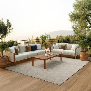 The Rug Corner Nourison Home Positano POS01 BEIGE Area Rugs  
