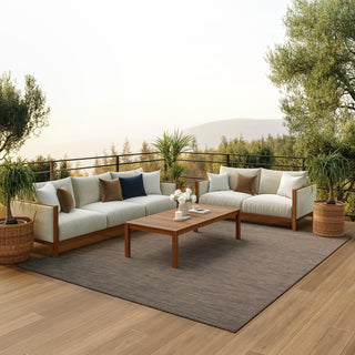 The Rug Corner Nourison Home Positano POS01 NATRL Area Rugs  