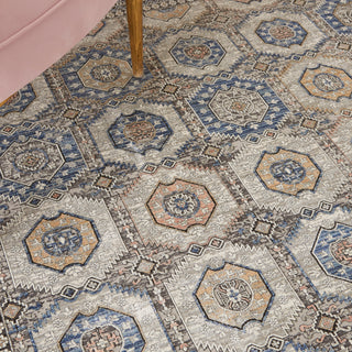 Nourison Home - Starry Nights Grey/Navy Area Rug STN09