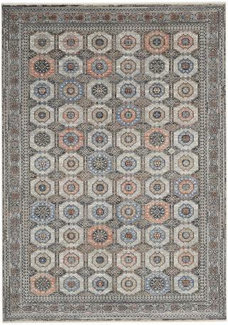 Nourison Home - Starry Nights Grey/Navy Area Rug STN09