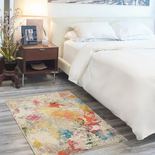The Rug Corner Nourison Home Celestial CES12 IVMTC Area Rugs  