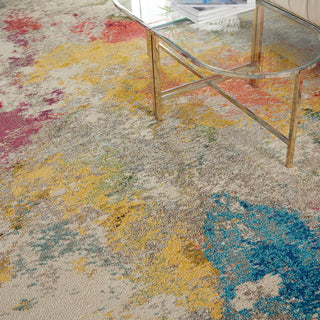 The Rug Corner Nourison Home Celestial CES12 IVMTC Area Rugs  