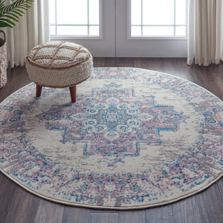 The Rug Corner Nourison Home Grafix GRF14 IVPNK Area Rugs  