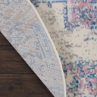 The Rug Corner Nourison Home Grafix GRF14 IVPNK Area Rugs  