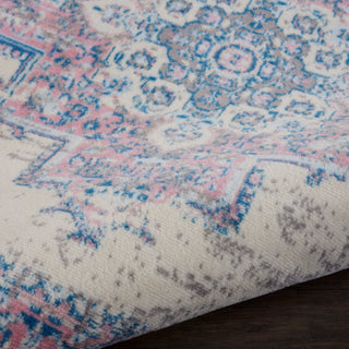 The Rug Corner Nourison Home Grafix GRF14 IVPNK Area Rugs  