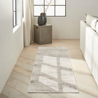 The Rug Corner Calvin Klein Calvin Klein Rush - Ivory/Grey Area Rug CK953  