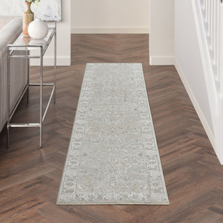 The Rug Corner Nourison Home Infinite IFT01 LTGRY Area Rugs  