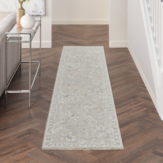 The Rug Corner Nourison Home Infinite IFT04 LTGRY Area Rugs  