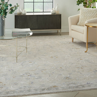 The Rug Corner Nourison Home Infinite IFT04 LTGRY Area Rugs  