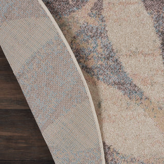 The Rug Corner Nourison Home Nourison Home - Tranquil Ivory/Light Blue Area Rug TRA01  