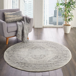 The Rug Corner Nourison Home Tranquil TRA05 IVGRY Area Rugs  