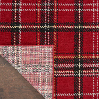 The Rug Corner Nourison Home Grafix GRF03 RED Area Rugs  