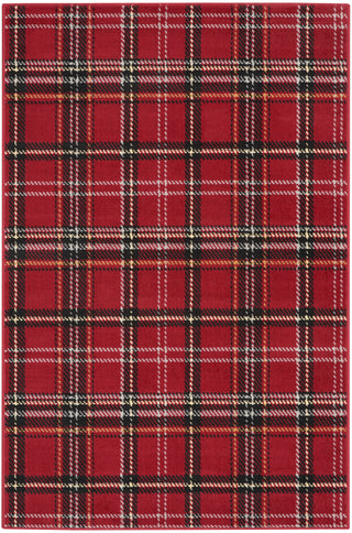 The Rug Corner Nourison Home Grafix GRF03 RED Area Rugs  