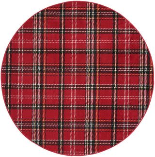 The Rug Corner Nourison Home Grafix GRF03 RED Area Rugs  