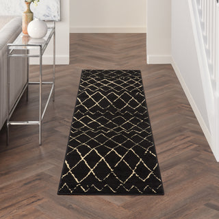 The Rug Corner Nourison Home Nourison Home - Grafix Black Area Rug GRF04  