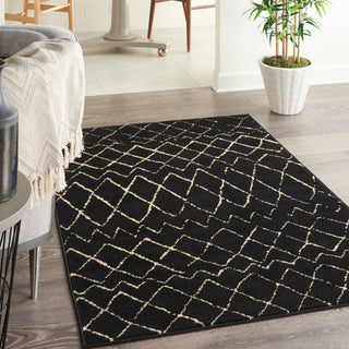 The Rug Corner Nourison Home Nourison Home - Grafix Black Area Rug GRF04  