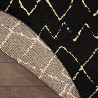 The Rug Corner Nourison Home Nourison Home - Grafix Black Area Rug GRF04  