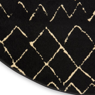 The Rug Corner Nourison Home Nourison Home - Grafix Black Area Rug GRF04  