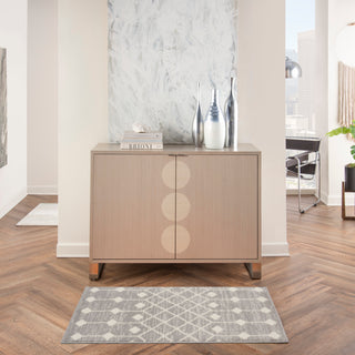 The Rug Corner Nourison Home Grafix GRF37 GREY Area Rugs  