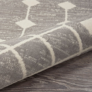 The Rug Corner Nourison Home Grafix GRF37 GREY Area Rugs  