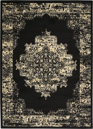 The Rug Corner Nourison Home Nourison Home - Grafix Black Area Rug GRF14  