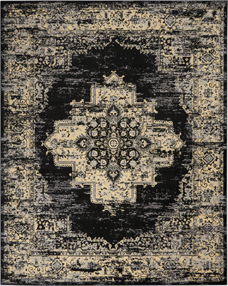 The Rug Corner Nourison Home Nourison Home - Grafix Black Area Rug GRF14  