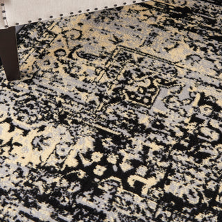 The Rug Corner Nourison Home Nourison Home - Grafix Black Area Rug GRF14  