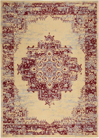 The Rug Corner Nourison Home Grafix GRF14 CRMRD Area Rugs  