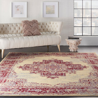 The Rug Corner Nourison Home Grafix GRF14 CRMRD Area Rugs  