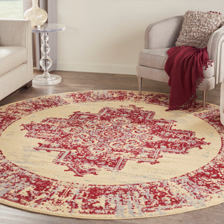 The Rug Corner Nourison Home Grafix GRF14 CRMRD Area Rugs  