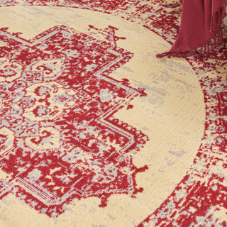 The Rug Corner Nourison Home Grafix GRF14 CRMRD Area Rugs  