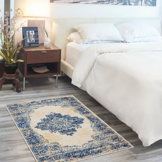 The Rug Corner Nourison Home Nourison Home - Grafix White Area Rug GRF14  