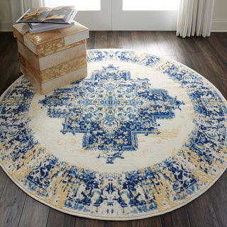 The Rug Corner Nourison Home Nourison Home - Grafix White Area Rug GRF14  