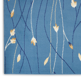 The Rug Corner Nourison Home Grafix GRF15 LTBLU Area Rugs  
