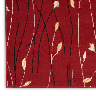 The Rug Corner Nourison Home Grafix GRF15 RED Area Rugs  