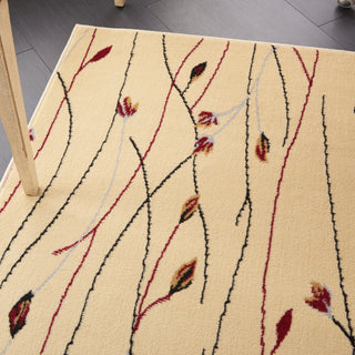 Nourison Home - Grafix Cream Area Rug GRF15