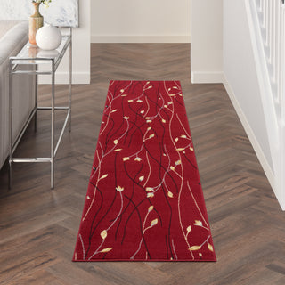 The Rug Corner Nourison Home Grafix GRF15 RED Area Rugs  