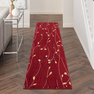 The Rug Corner Nourison Home Grafix GRF15 RED Area Rugs  
