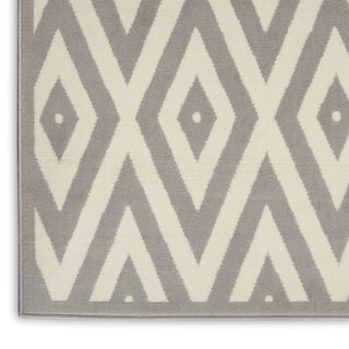 Nourison Home - Grafix White/Grey Area Rug GRF18