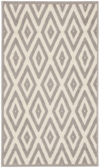 Nourison Home - Grafix White/Grey Area Rug GRF18