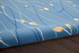 The Rug Corner Nourison Home Grafix GRF15 LTBLU Area Rugs  