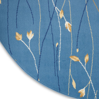 The Rug Corner Nourison Home Grafix GRF15 LTBLU Area Rugs  