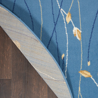 The Rug Corner Nourison Home Grafix GRF15 LTBLU Area Rugs  