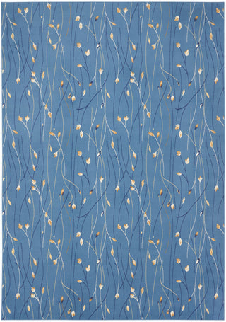 The Rug Corner Nourison Home Grafix GRF15 LTBLU Area Rugs  
