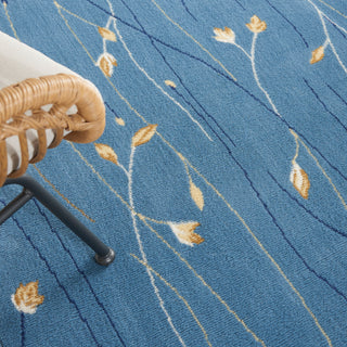 The Rug Corner Nourison Home Grafix GRF15 LTBLU Area Rugs  