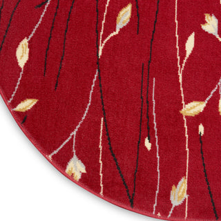 The Rug Corner Nourison Home Grafix GRF15 RED Area Rugs  