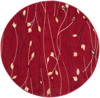 The Rug Corner Nourison Home Grafix GRF15 RED Area Rugs  