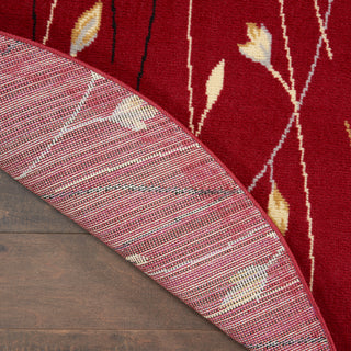 The Rug Corner Nourison Home Grafix GRF15 RED Area Rugs  