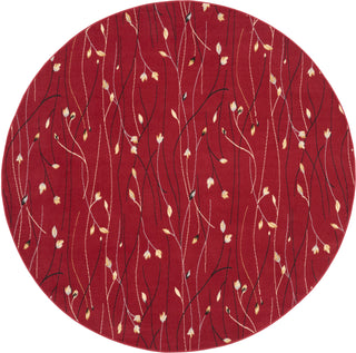 The Rug Corner Nourison Home Grafix GRF15 RED Area Rugs  